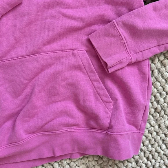 Nike Women's Vibrant Pink Hoodie. Small - Picture 3 of 6
